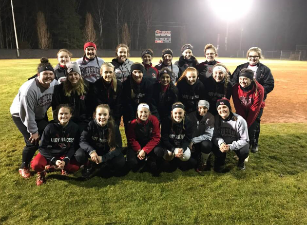 Front row (left to right)-Erin Ferrel, Eliza Carden, Katie Rutledge, Abigail Parker, Alexcia Barnes, Sarah West. Middle row (left to right)-Haley Miller, Haley Richardson, Gracie Pippenger, Kyla Craig, Ashley Evans, Amber Ingleburger, Lexi Holder, Justus Turner. Back row (left to right)-Jayden Scheller, Kerri Munn, Lauren Tomberlin, Kasarah Scheller, Tatum Baldwin, Raven Rogers, Shelby Scrivnor, Macie Campbell.