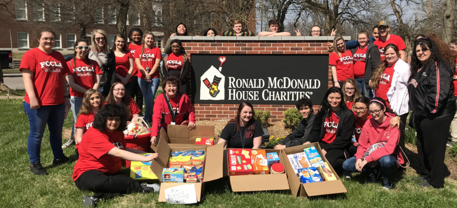 FCCLA takes supplies to Ronald McDonald House