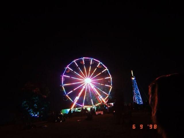 The ferris wheel at the Farm