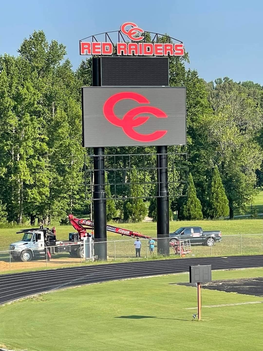 Coffee County football adds a brand new jumbotron for their season