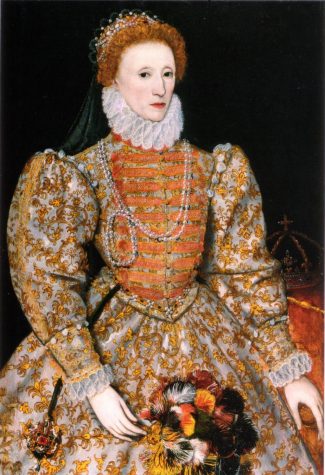 This is one of the most famous portraits of Queen Elizabeth I.