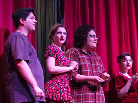 The students of the CCCHS theater program have been working hard to bring their production of Curtains to life!