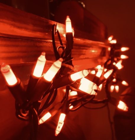 Plenty of websites offer a great deal of help for decorating with fall. Orange Christmas lights can add the spooky lighting needed for horror movie marathons.