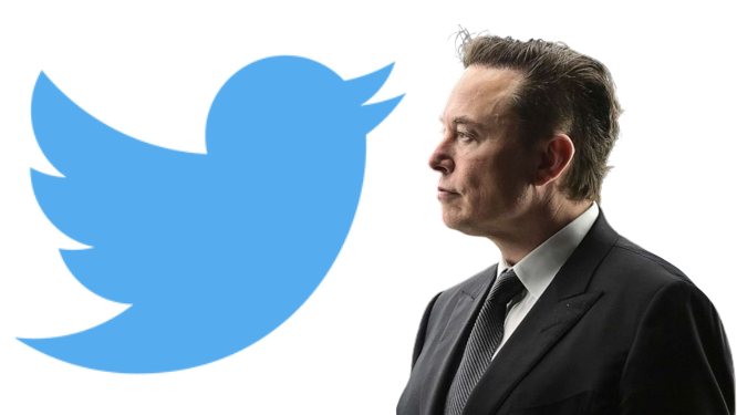 Elon Musk acquires social platform Twitter.