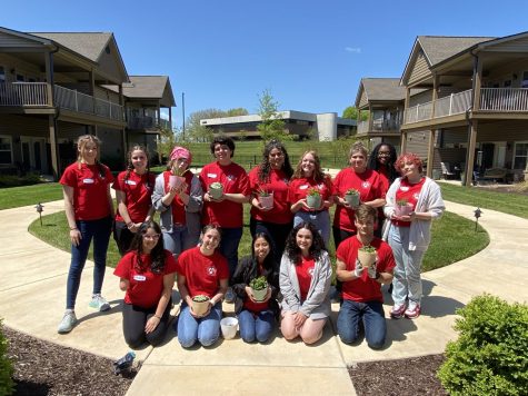 The Chick-Fil-A Leadership Academy left their mark on Park View Senior Living in Tullahoma. It was such a beautiful day for such beautiful memories.