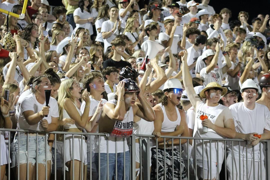 Coffee County Student Section, The Zoo, showing our for a home football game